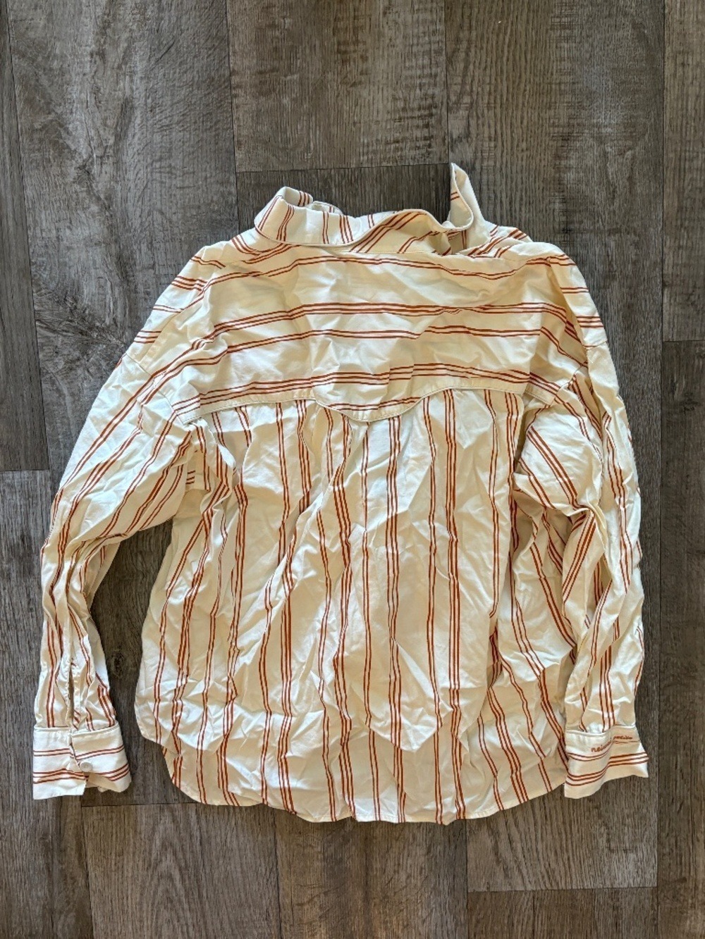 NEIWAI Cotton Matching Pajama Set Button Down Shirt + Drawstring Bottoms Small - Picture 9 of 13